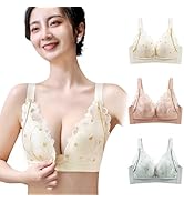 Amazon.co.jp: [veimia] 授乳ブラ マタニティブラ 前開きブラジャー